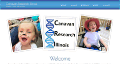 Desktop Screenshot of canavanresearch.org